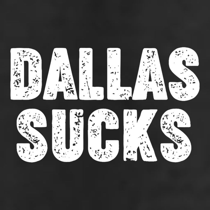 Dallas Sucks 7 Panel Mesh Trucker Snapback Hat
