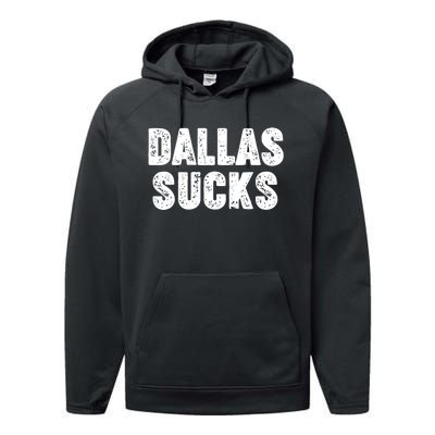 Dallas Sucks Performance Fleece Hoodie