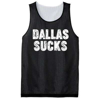 Dallas Sucks Mesh Reversible Basketball Jersey Tank