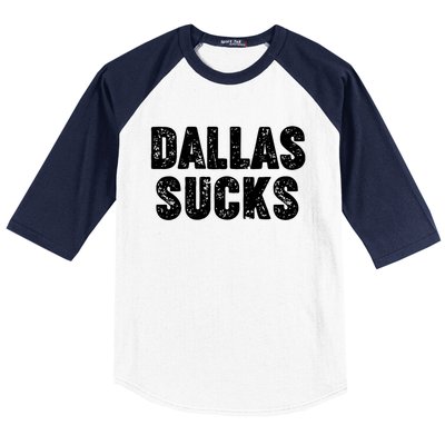 Dallas Sucks Baseball Sleeve Shirt