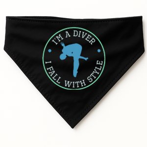 Diver Springboard Diving Platform Diving Aquatic USA-Made Doggie Bandana