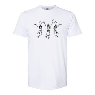 Dancing Skeletons Softstyle® CVC T-Shirt