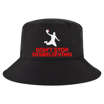 Don’T Stop Disbelieving Funny Parody Design Cool Comfort Performance Bucket Hat