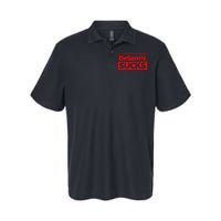 DeSantis Sucks DESANTIS IS AN IDIOT DESANTIS IS A MORON Softstyle Adult Sport Polo