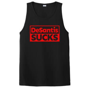 DeSantis Sucks DESANTIS IS AN IDIOT DESANTIS IS A MORON PosiCharge Competitor Tank