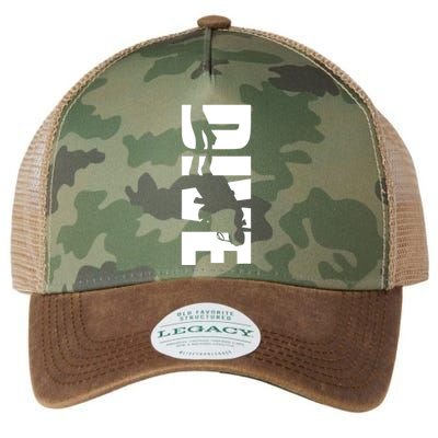 Dive Scuba Diving Graphic Scuba Diving Legacy Tie Dye Trucker Hat