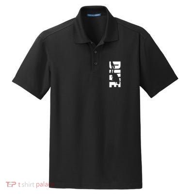 Dive Scuba Diving Graphic Scuba Diving Dry Zone Grid Polo