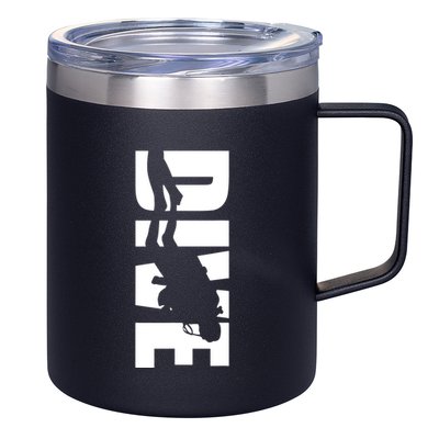 Dive Scuba Diving Graphic Scuba Diving 12oz Stainless Steel Coffee Mug