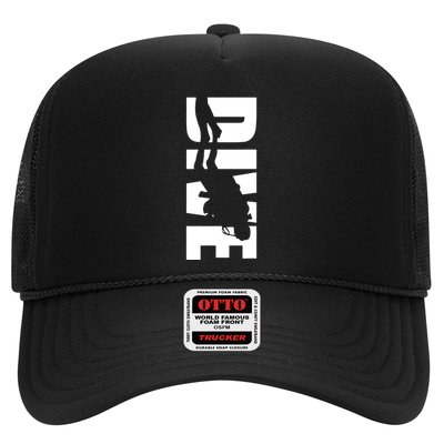 Dive Scuba Diving Graphic Scuba Diving Trucker Hat