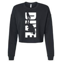 Dive Scuba Diving Graphic Scuba Diving Cropped Pullover Crew
