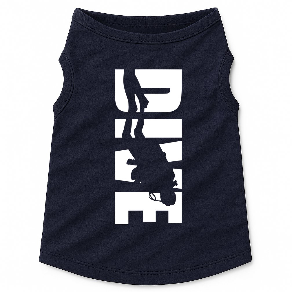 Dive Scuba Diving Graphic Scuba Diving Doggie Tank