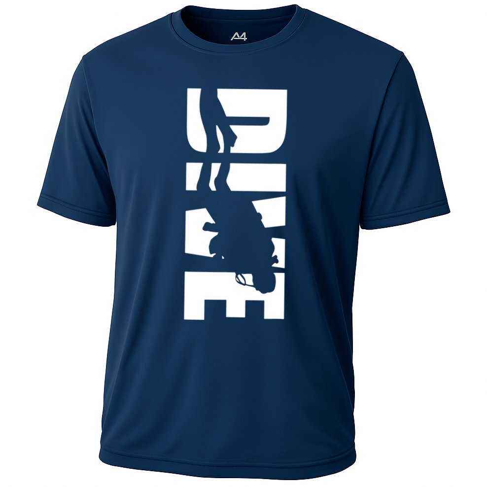 Dive Scuba Diving Graphic Scuba Diving Performance Shirt