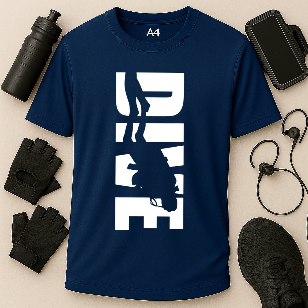 Dive Scuba Diving Graphic Scuba Diving Performance Shirt