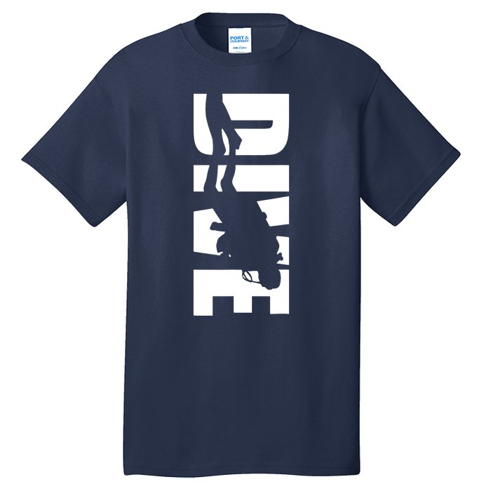 Dive Scuba Diving Graphic Scuba Diving Tall T-Shirt