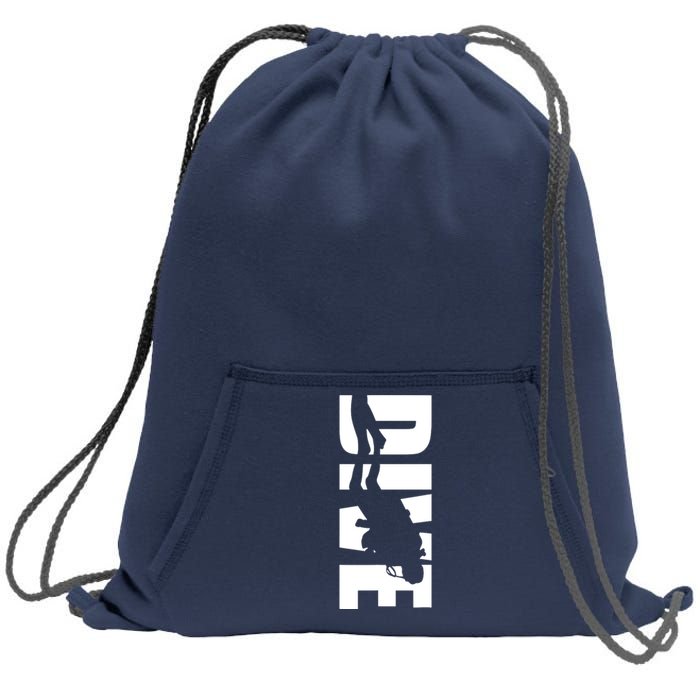 Dive Scuba Diving Graphic Scuba Diving Sweatshirt Cinch Pack Bag