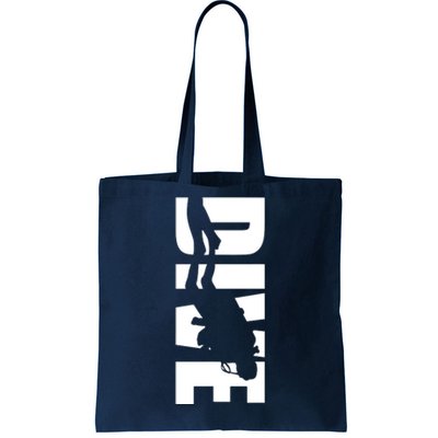 Dive Scuba Diving Graphic Scuba Diving Tote Bag