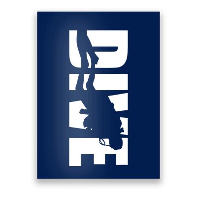 Dive Scuba Diving Graphic Scuba Diving Poster