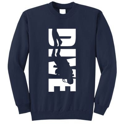Dive Scuba Diving Graphic Scuba Diving Tall Sweatshirt