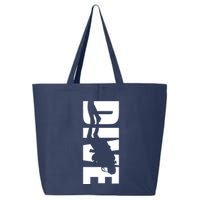 Dive Scuba Diving Graphic Scuba Diving 25L Jumbo Tote