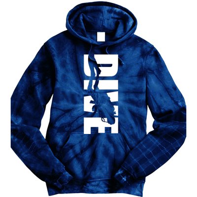 Dive Scuba Diving Graphic Scuba Diving Tie Dye Hoodie