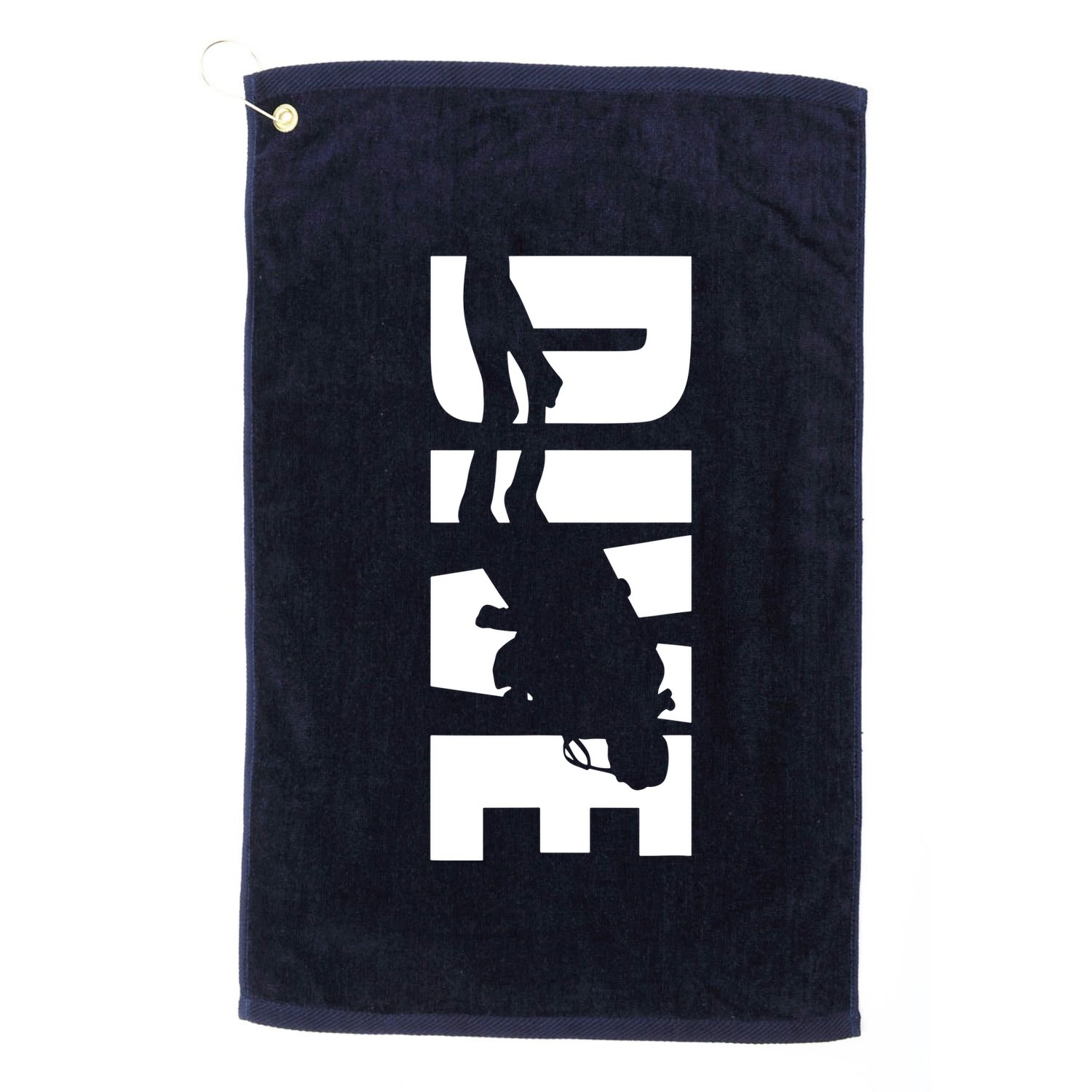 Dive Scuba Diving Graphic Scuba Diving Golf Towel