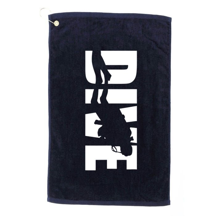 Dive Scuba Diving Graphic Scuba Diving Golf Towel