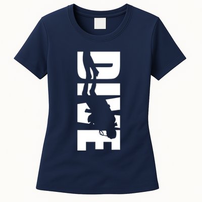 Dive Scuba Diving Graphic Scuba Diving Womens T-Shirt