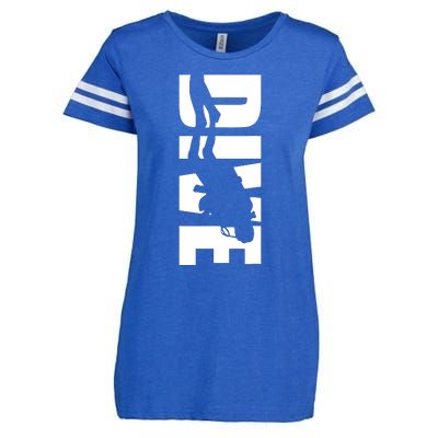 Dive Scuba Diving Graphic Scuba Diving Enza Ladies Jersey Football T-Shirt