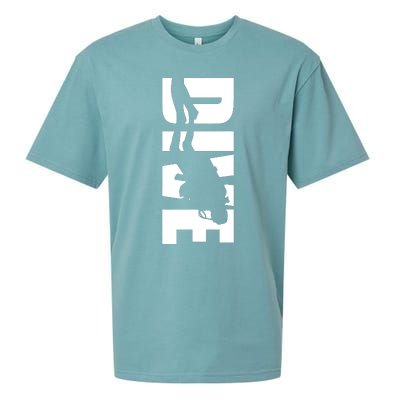 Dive Scuba Diving Graphic Scuba Diving Sueded Cloud Jersey T-Shirt