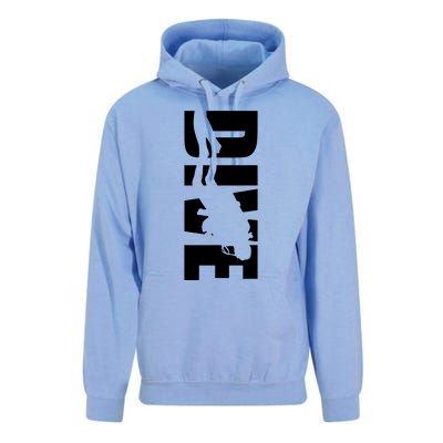 Dive Scuba Diving Graphic Scuba Diving Unisex Surf Hoodie