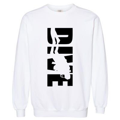 Dive Scuba Diving Graphic Scuba Diving Garment-Dyed Sweatshirt