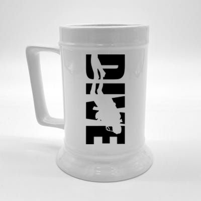 Dive Scuba Diving Graphic Scuba Diving Beer Stein