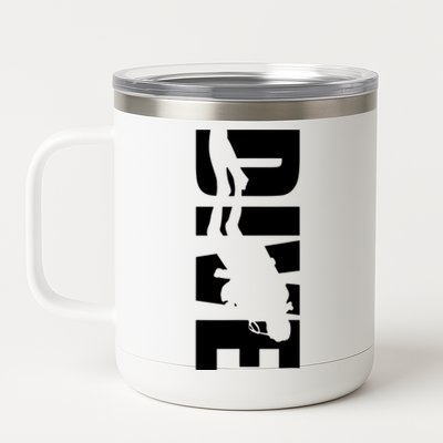 Dive Scuba Diving Graphic Scuba Diving 12 oz Stainless Steel Tumbler Cup