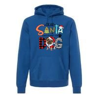 Dear Santa Dont Forget The Dog Pug Christmas Funny Gift Premium Hoodie