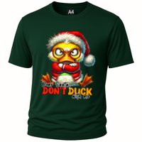Dear Santa Dont Duck With Me Funny Sarcastic Grumpy Duck Christmas Performance Shirt