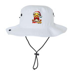 Dear Santa Dont Duck With Me Funny Sarcastic Grumpy Duck Christmas Legacy Cool Fit Booney Bucket Hat