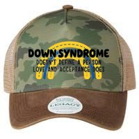 Down Syndrome Doesnt Define A Person Love And Acceptance Does Legacy Tie Dye Trucker Hat