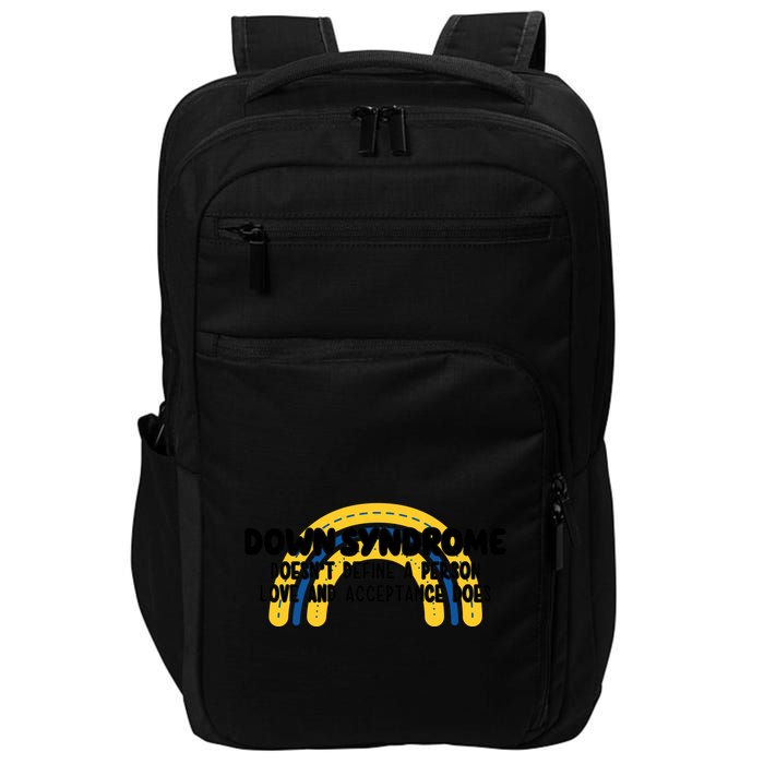 Down Syndrome Doesnt Define A Person Love And Acceptance Does Impact Tech Backpack
