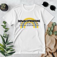 Down Syndrome Doesnt Define A Person Love And Acceptance Does Premium T-Shirt