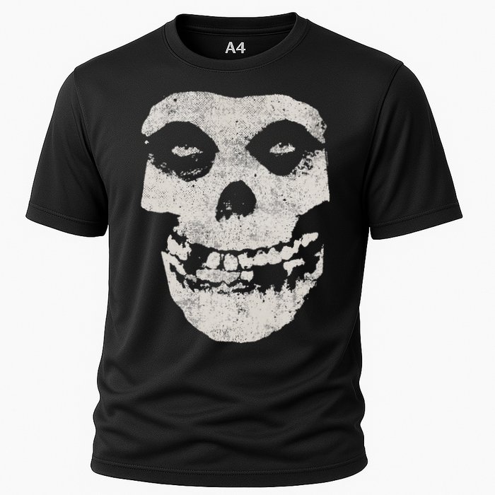 Distressed Skull Cooling Performance Crew T-Shirt
