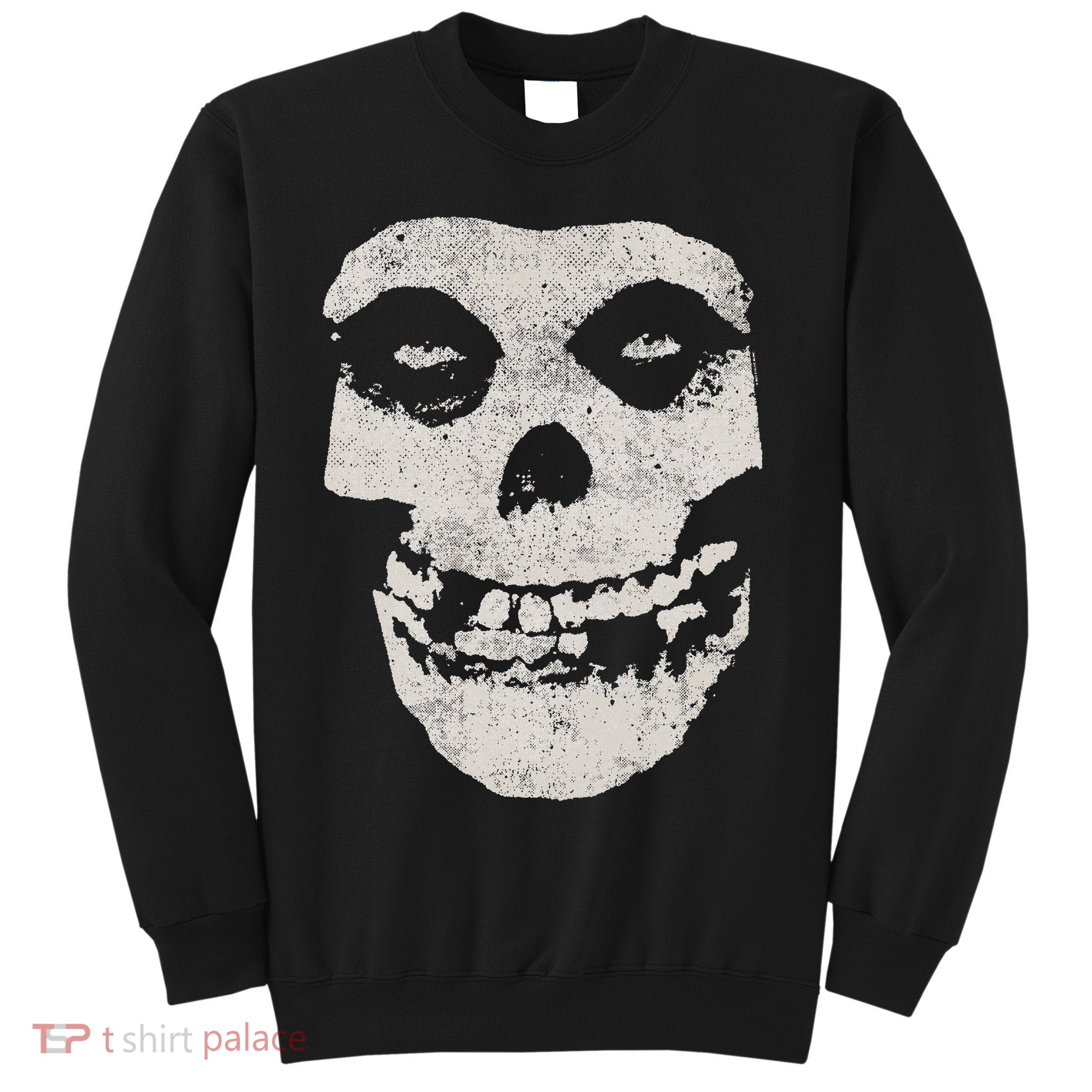 Distressed Skull Sweatshirt