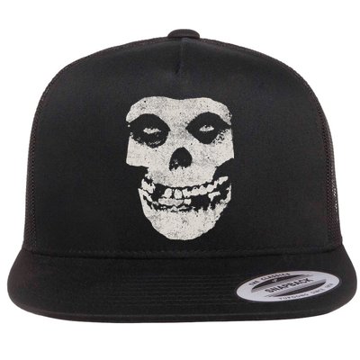 Distressed Skull Flatbill Hat