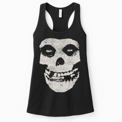 Distressed Skull Womens Tank Top