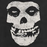 Distressed Skull Microfiber Hand Towel