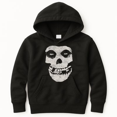 Distressed Skull Kids Hoodie