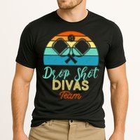 Drop Shot Divas Funny Pickleball Team Cool Gift Cooling Performance Crew T-Shirt