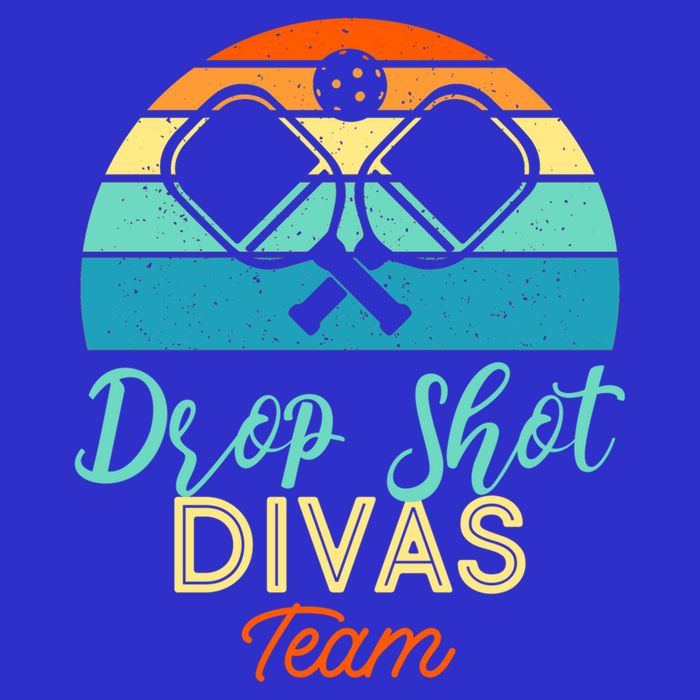 Drop Shot Divas Funny Pickleball Team Cool Gift 16 in Basic Backpack