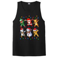 Dabbing Santa Elf Friends Christmas Funny Xmas Dab PosiCharge Competitor Tank