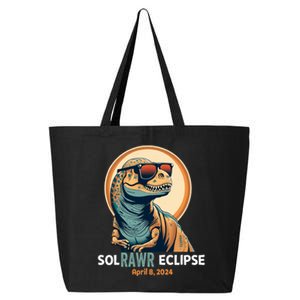 Dinosaur Solar Eclipse April 8 2024 Eclipse Trex 25L Jumbo Tote