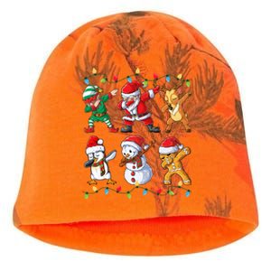 Dabbing Santa Elf Friends Christmas Xmas Dab Kati - Camo Knit Beanie